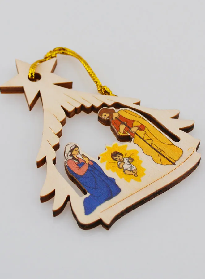 Weihnachts Anhänger Krippe – Stall (pic 3)