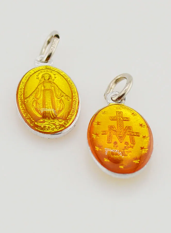 Wunderbare Medaille Orange – 14mm (pic 2)