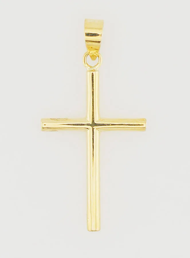 Kreuz Anhänger 21mm – 9K Gold (pic 1)