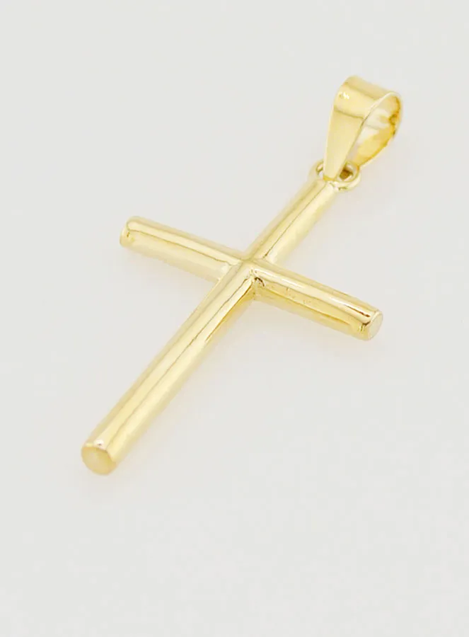 Kreuz Anhänger 21mm – 9K Gold (pic 4)