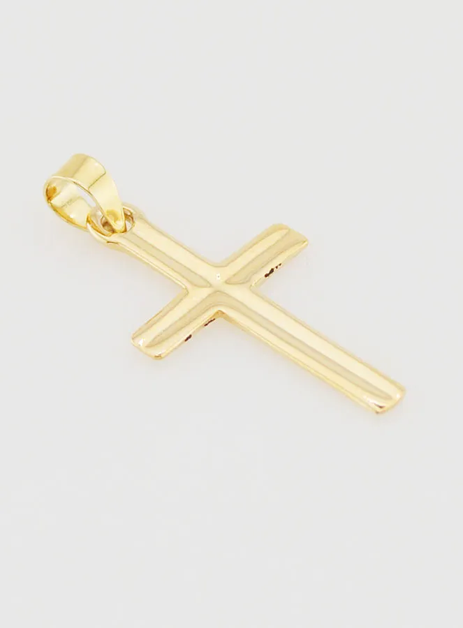 Anhänger Kreuz 23mm – 9K Gold (pic 3)