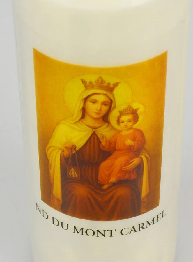 Novenenkerze Madonna vom Berge Karmel (pic 4)