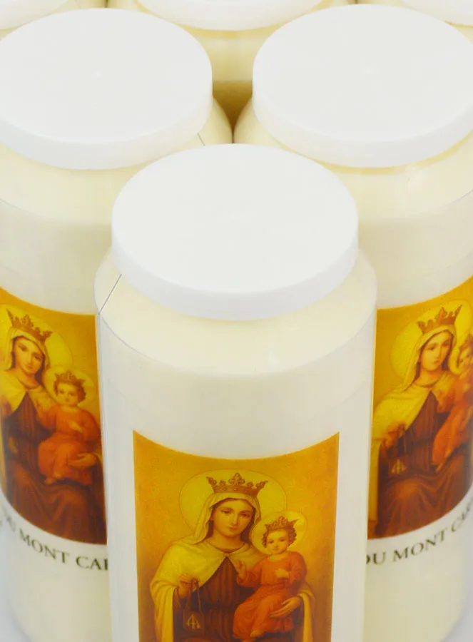 Set 10 Novenenkerzen Madonna vom Berge Karmel (pic 4)