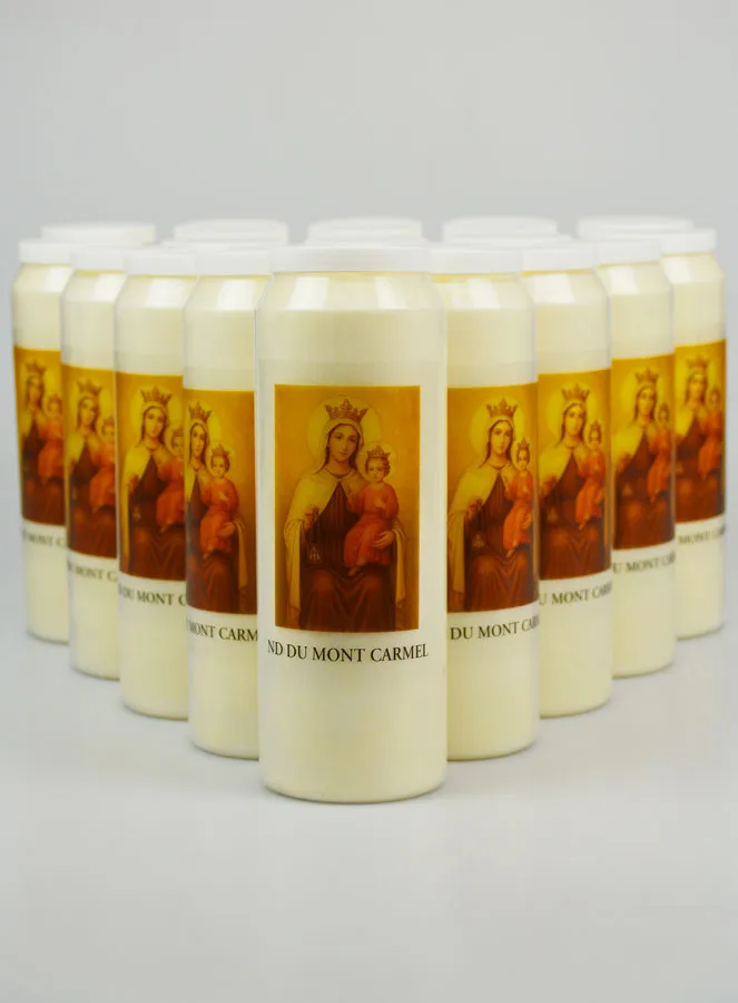 Set 20 Novenenkerzen Madonna vom Berge Karmel (pic 1)