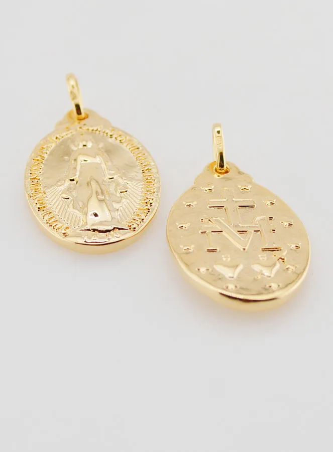 Vergoldete Wunderbare Medaille – 25mm (pic 2)