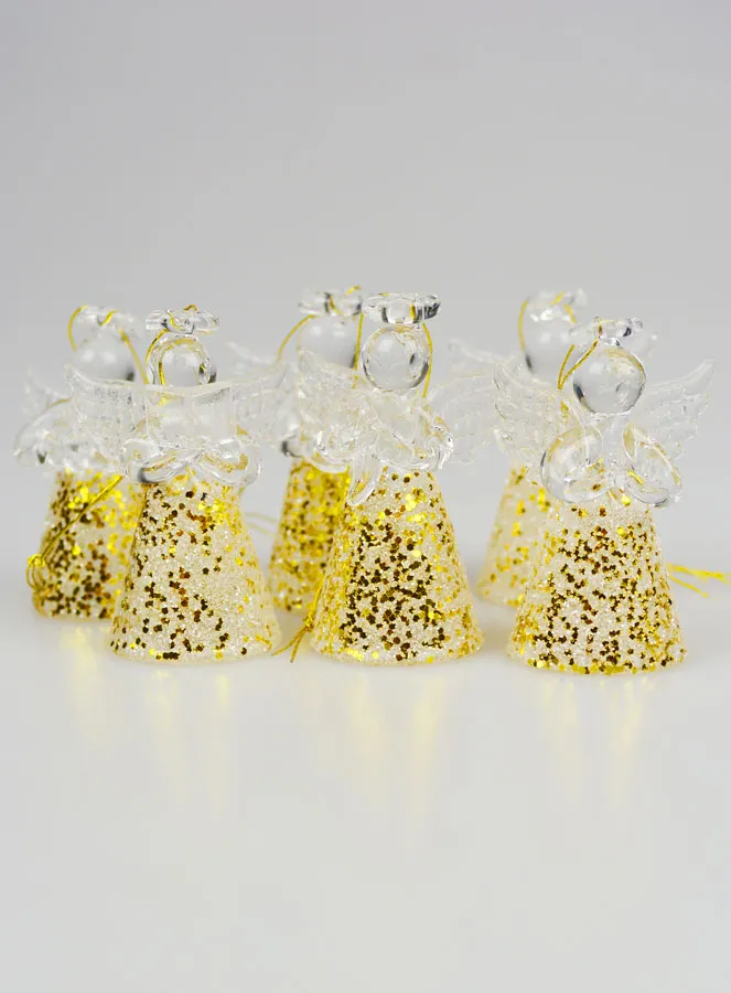 6er-Set Engel zum Aufhängen - 4,5cm (pic 1)