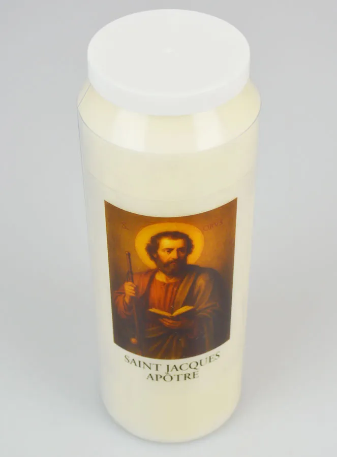Novenenkerze zum Heiligen Apostel Jakob (pic 2)