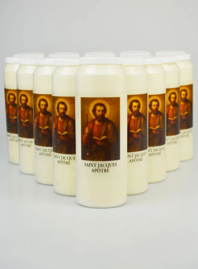 Set 20 Novenenkerzen zum Heiligen Apostel Jakob (pic 1)