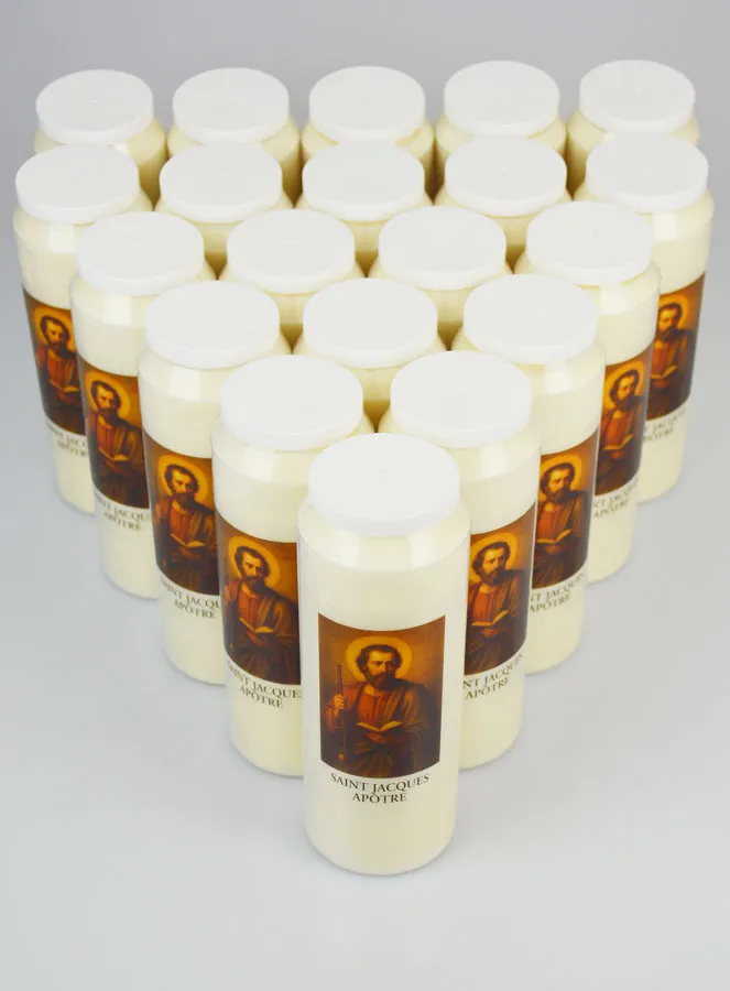 Set 20 Novenenkerzen zum Heiligen Apostel Jakob (pic 2)