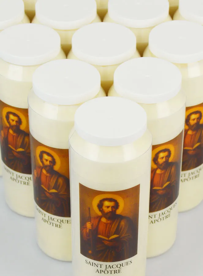 Set 20 Novenenkerzen zum Heiligen Apostel Jakob (pic 4)