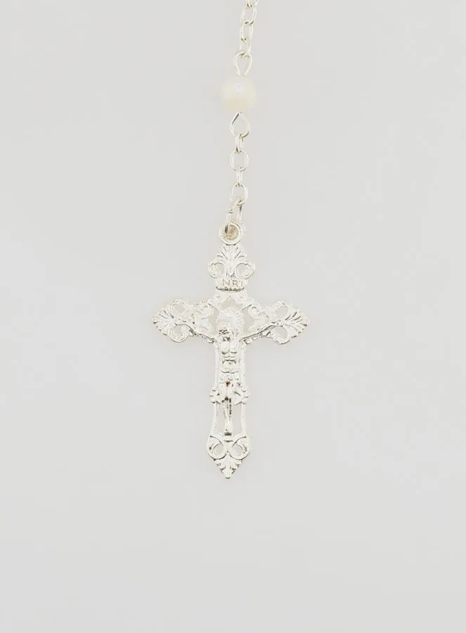 Rosenkranz Wunderbare Madonna aus Echtem Perlmutt (pic 3)