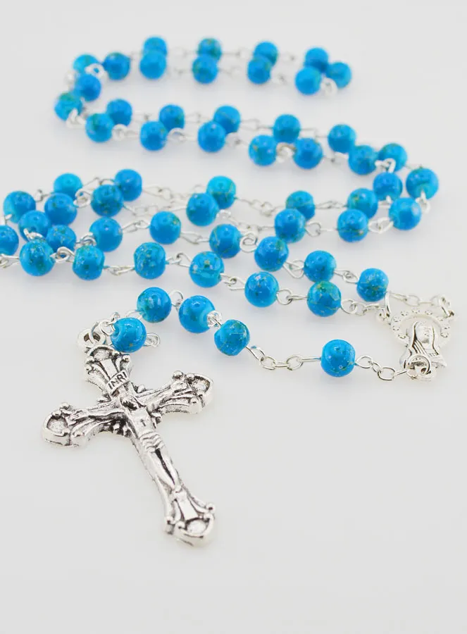 Rosenkranz Jungfrau Maria – Blumen Motiv (pic 2)