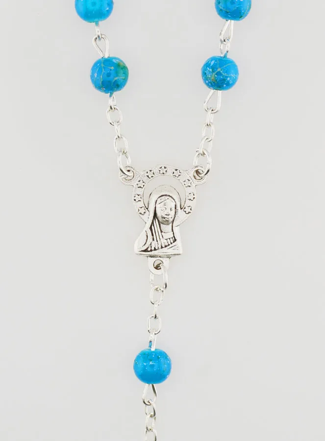 Rosenkranz Jungfrau Maria – Blumen Motiv (pic 4)