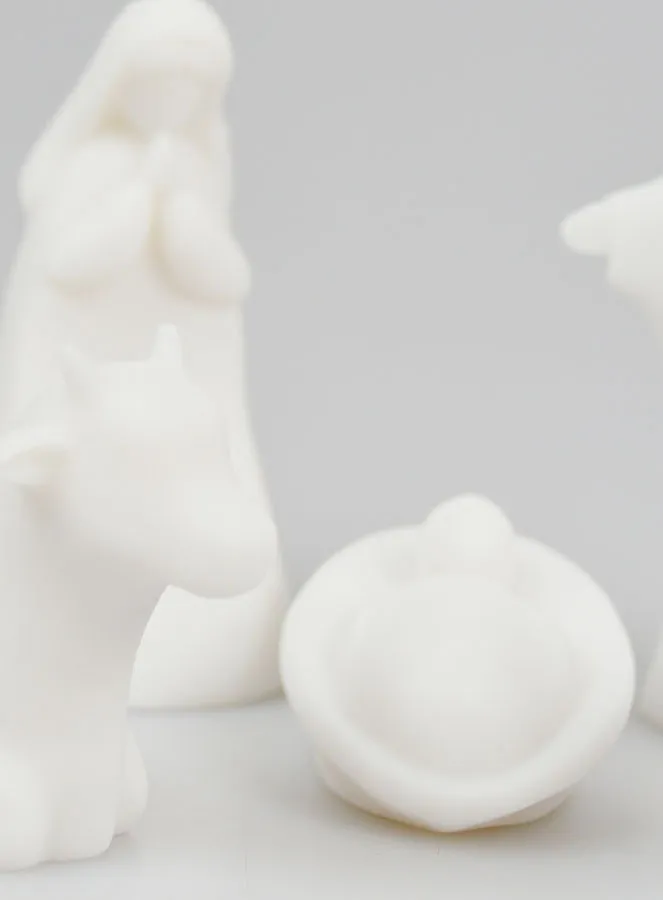 Weihnachtskrippe aus Alabaster – 5 Figuren (pic 3)