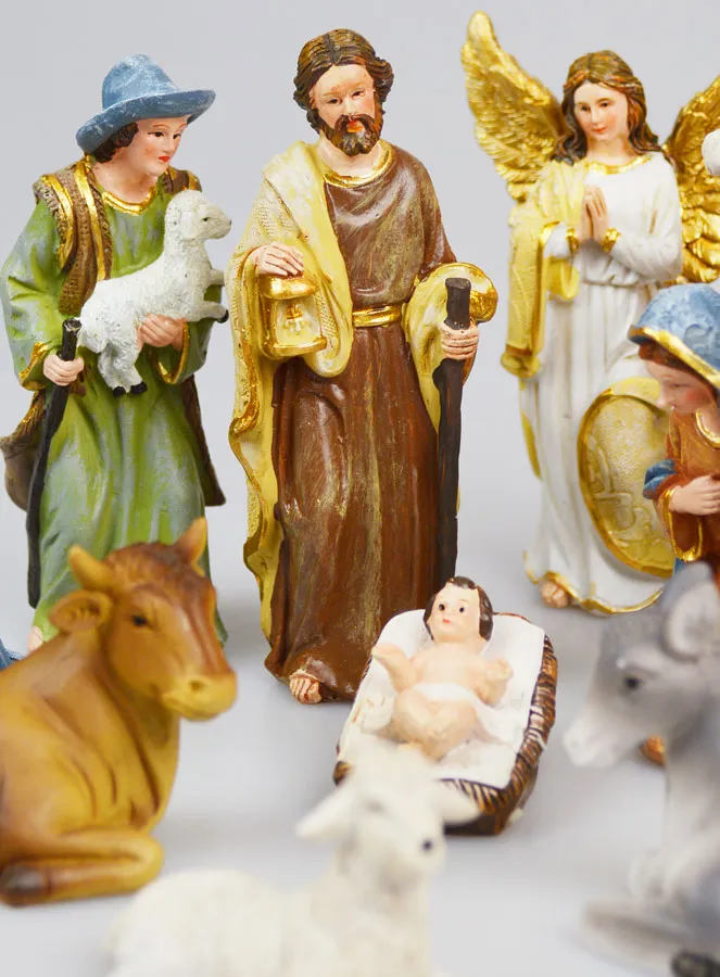 Weihnachtskrippe mit 11 Figuren (pic 4)