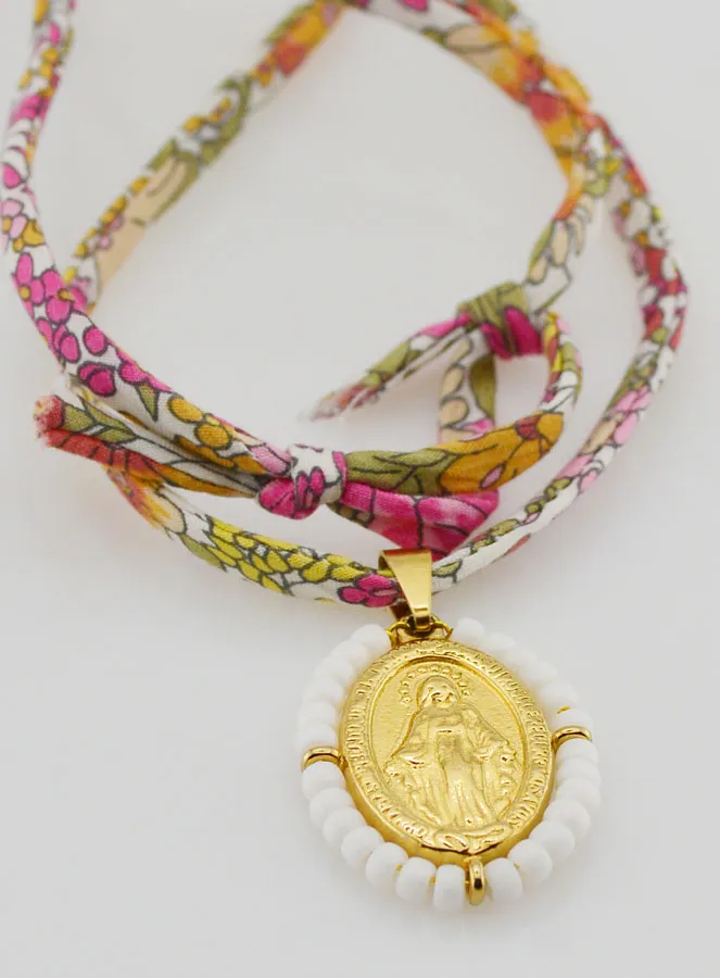 Wundertätige Medaille mit Perlen - Liberty Band (pic 1)