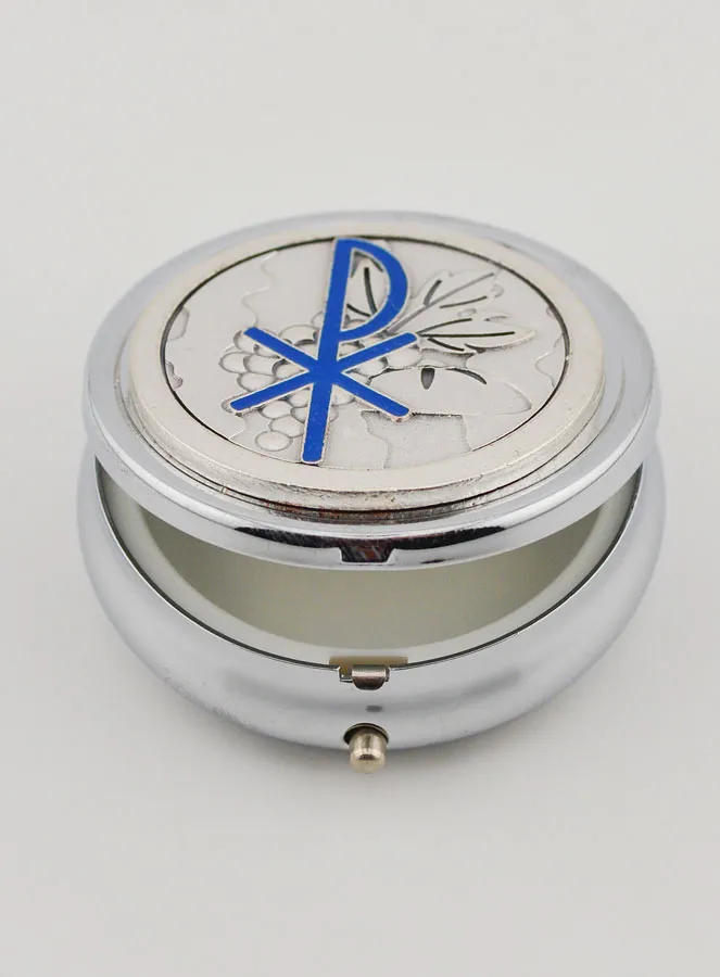 Hostienbehälter PAX – Silberfarben (pic 2)