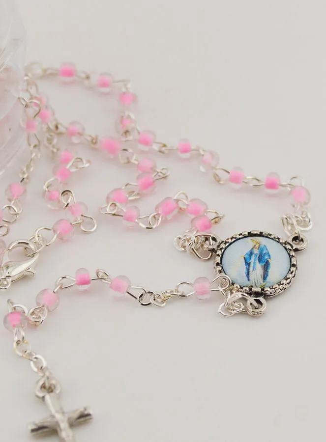 Kinderrosenkranz und Figur der Wunderbaren Mutter Gottes (pic 3)