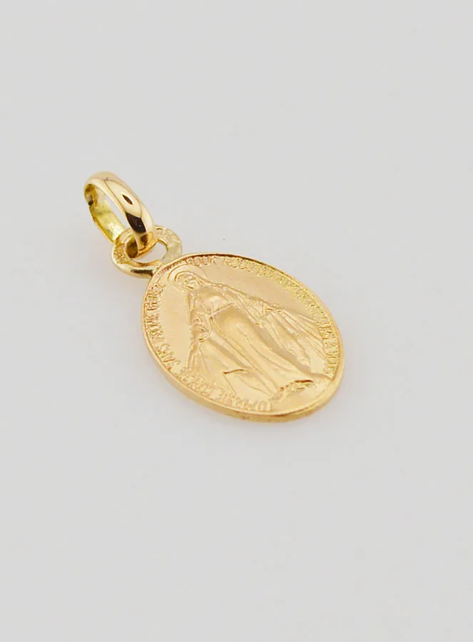 Wundertätige Medaille 18K Gold - 10mm (pic 3)