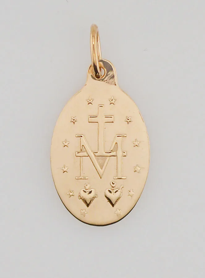 Vergoldete Wunderbare Medaille -17mm (pic 4)