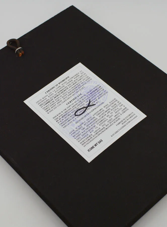 Religiöse Ikone Madonna der Zärtlichkeit - 24cm (pic 4)