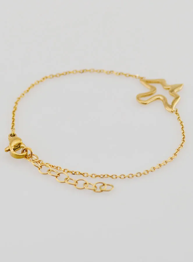 Armband Firmung Heiliger Geist aus Goldfarbenem Edelstahl (pic 4)