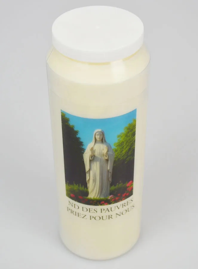 Novenenkerze Madonna der Armen (pic 2)