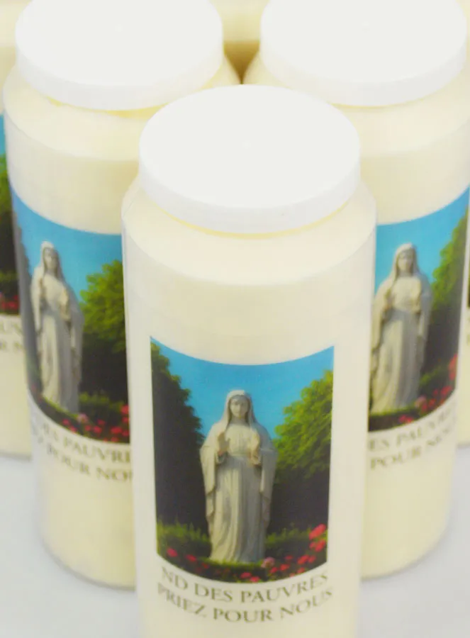 Set 10 Novenenkerzen Mutter Gottes der Armen (pic 4)