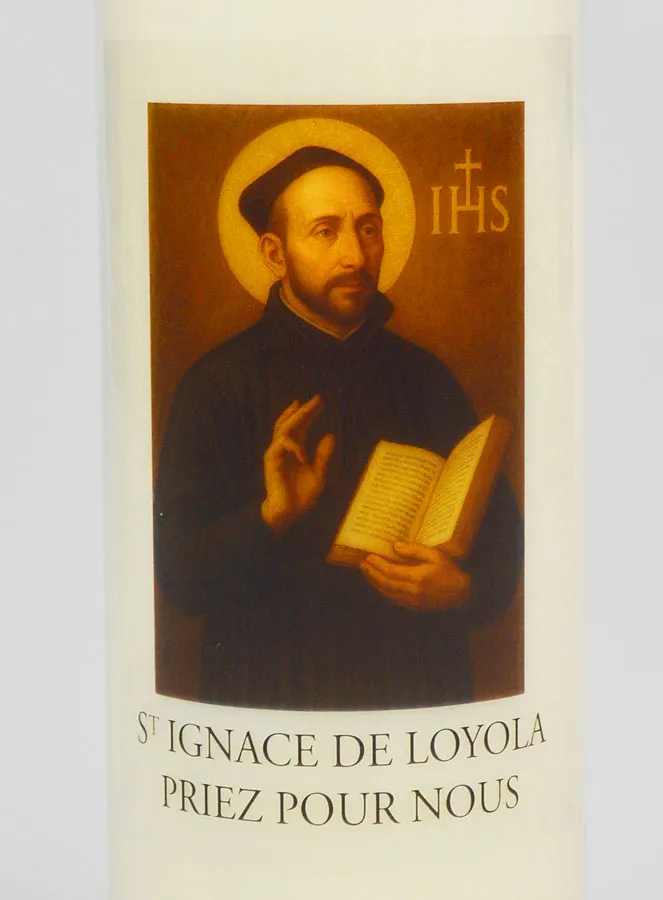 Novenenkerze Heiliger Ignatius von Loyola (pic 3)