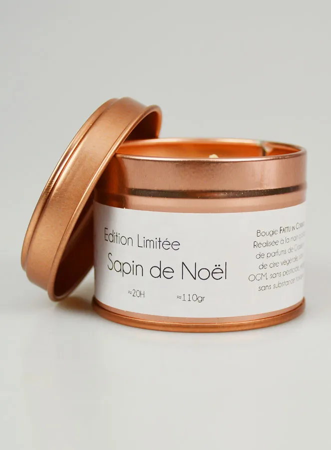 Handgefertigte Duftkerze – Weihnachtsbaum (pic 3)