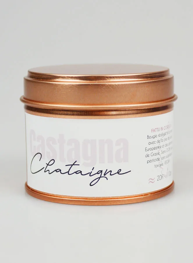 Handgefertigte Duftkerze – Kastanie (pic 3)