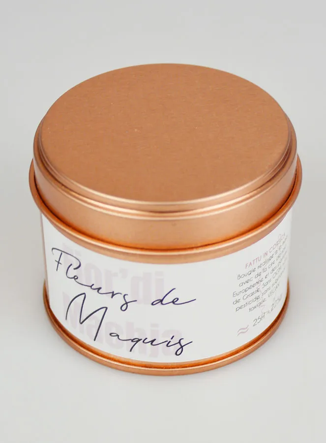 Handgefertigte Duftkerze – Blumen der Macchia (pic 2)