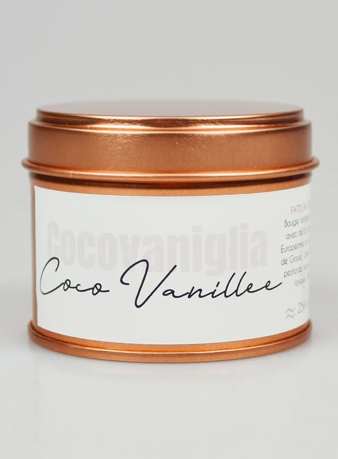 Handgefertigte Duftkerze – Kokosnuss Vanille (pic 2)