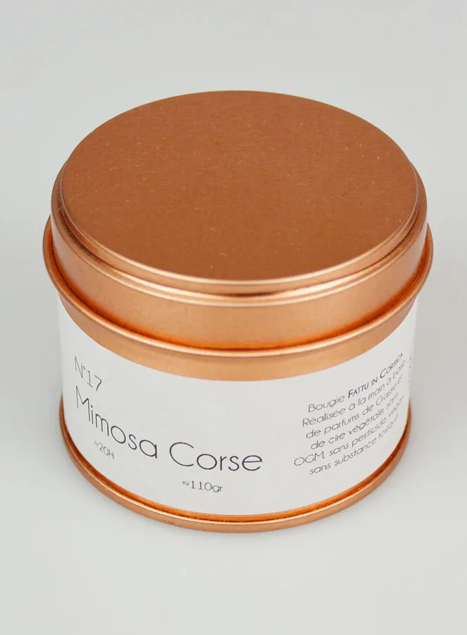 Handgefertigte Duftkerze – Mimosa aus Korsika (pic 3)