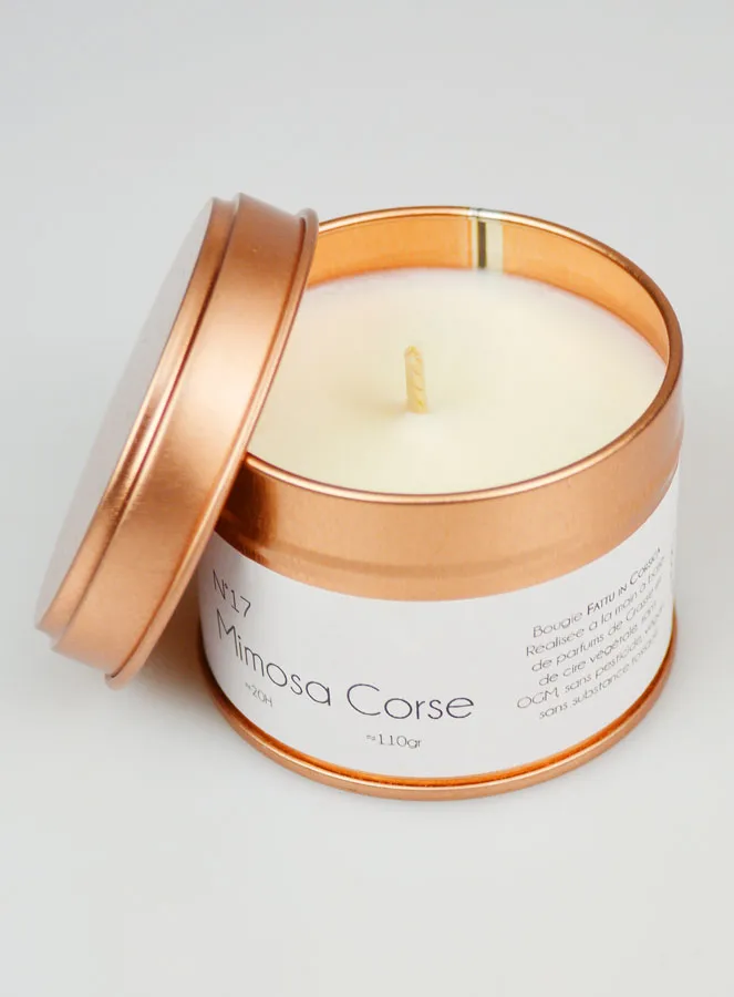 Handgefertigte Duftkerze – Mimosa aus Korsika (pic 4)