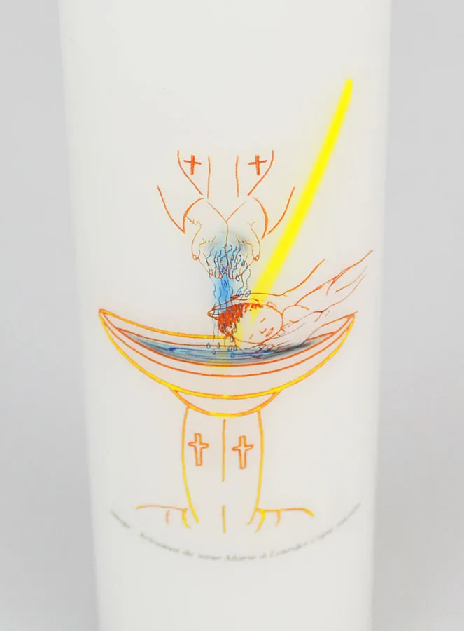 Taufgeschenk für Kinder – Kerze 20cm (pic 4)