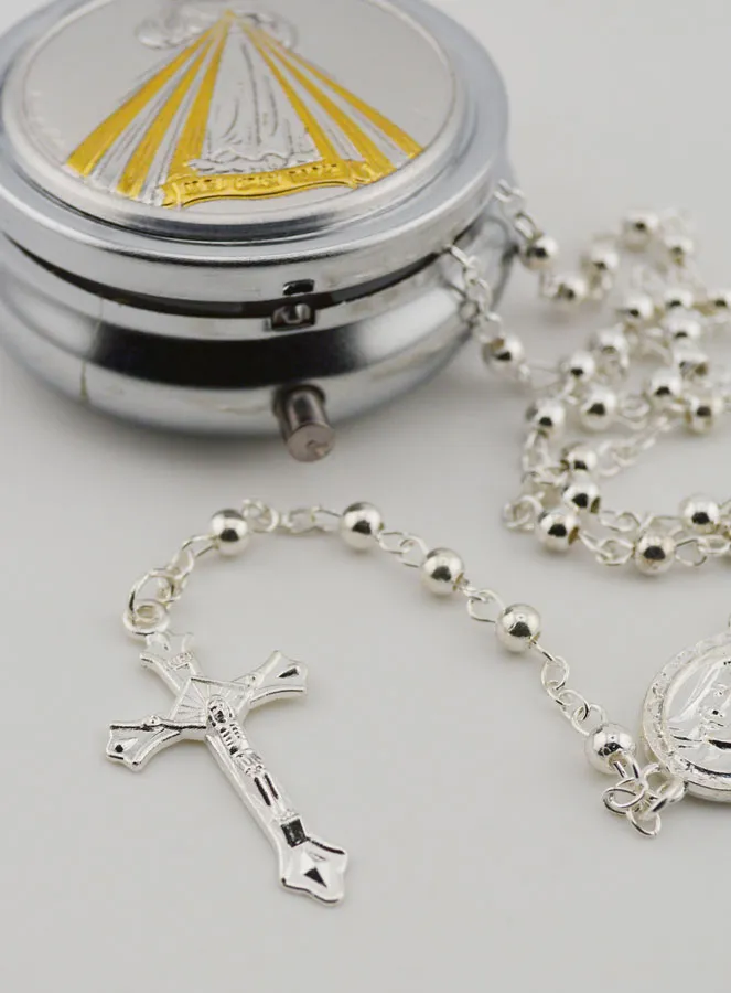 Rosenkranz und Dose Barmherziger Jesus (pic 4)