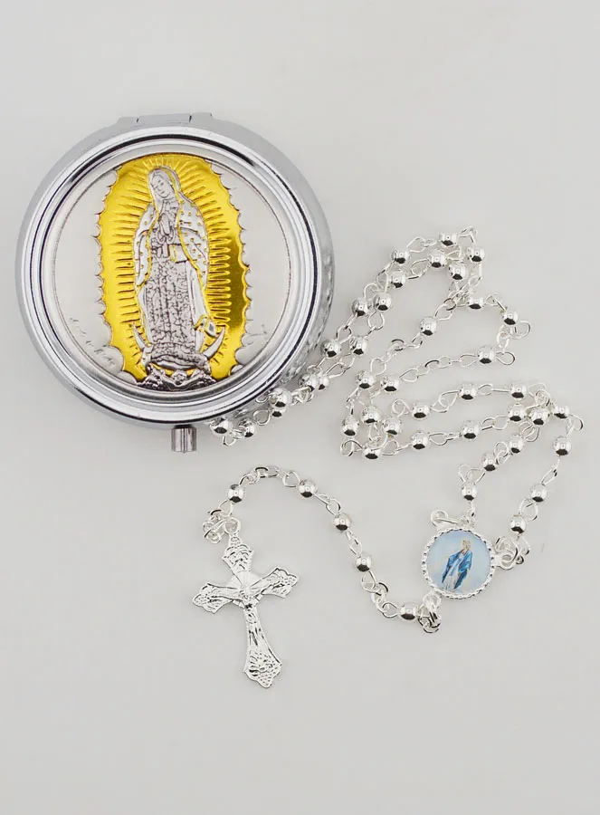 Rosenkranz und Dose Madonna von Guadalupe (pic 1)