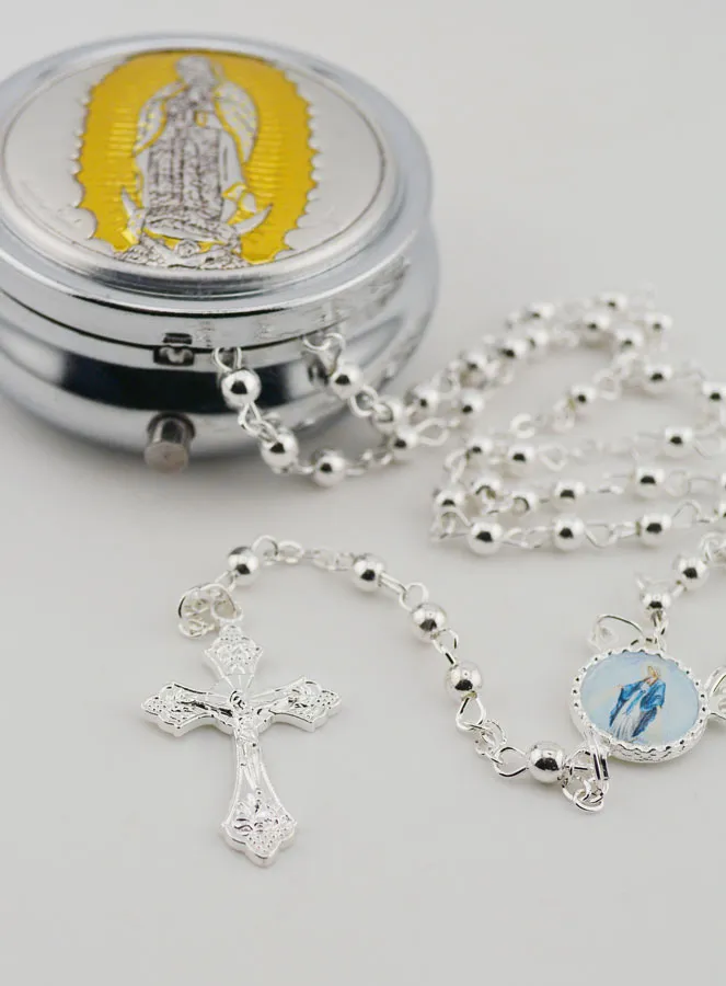 Rosenkranz und Dose Madonna von Guadalupe (pic 4)