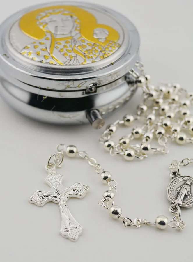 Rosenkranz und Dose Mutter Gottes von Tschenstochau (pic 4)