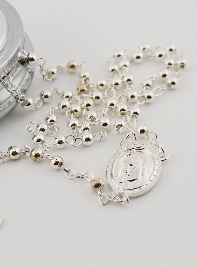 Set Rosenkranz mit Dose Madonna und Kind (pic 3)