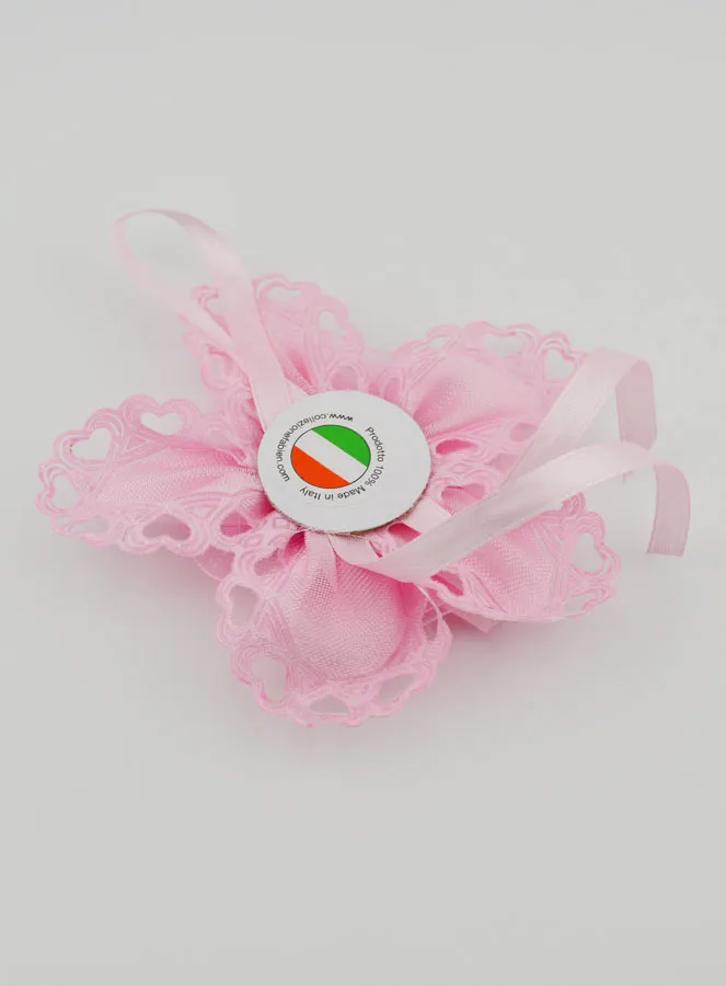 Taufgeschenk – Medaillon für Babywiege Blume – Schutzengel (pic 4)