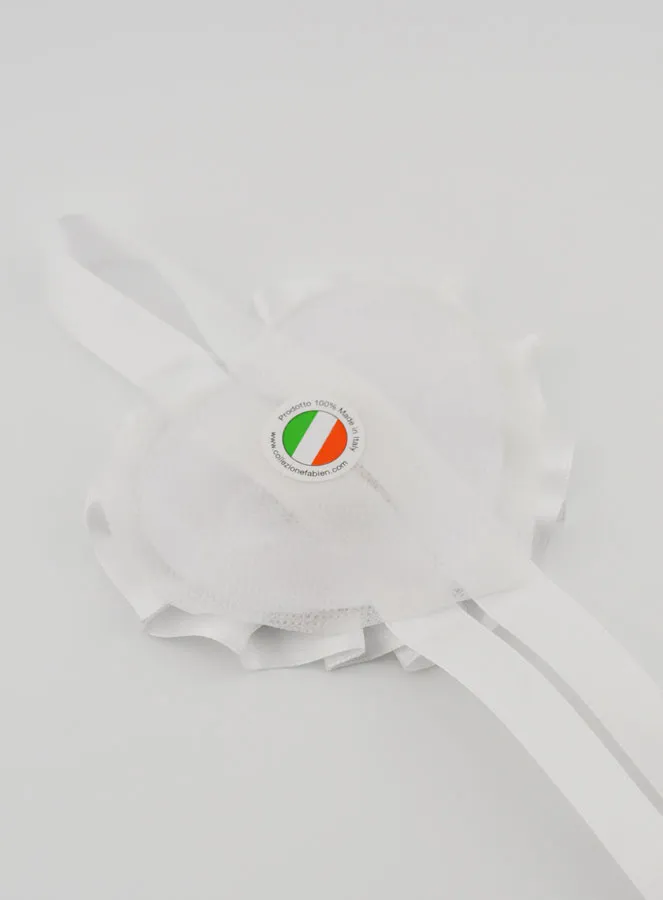 Taufgeschenk – Medaillon für Babywiege Herz und Engel mit Laterne (pic 4)