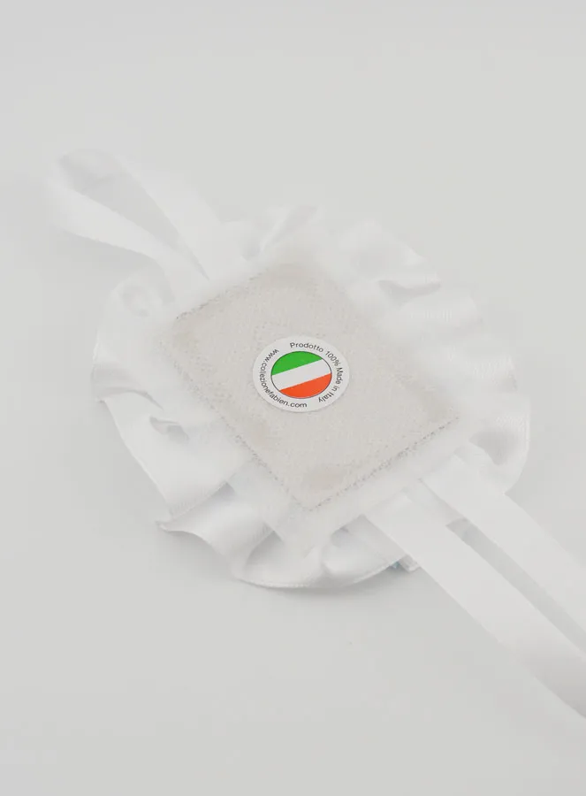 Taufgeschenk – Medaillon für Babywiege Engel mit Laterne (pic 4)