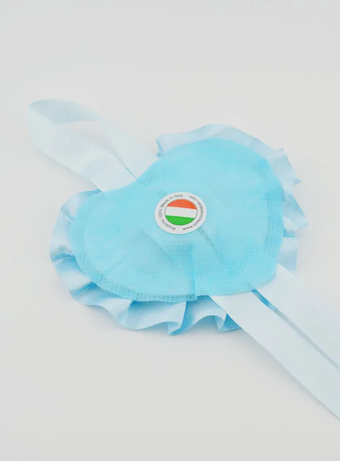 Taufgeschenk – Medaillon für Babywiege Herz Heilige Familie (pic 4)