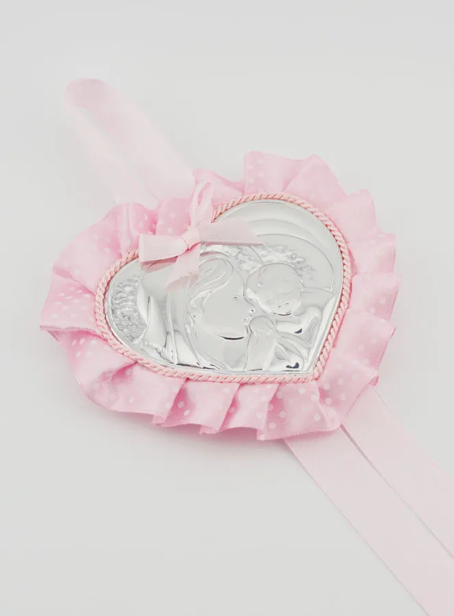 Taufgeschenk – Medaillon für Babywiege Madonna mit Kind (pic 3)