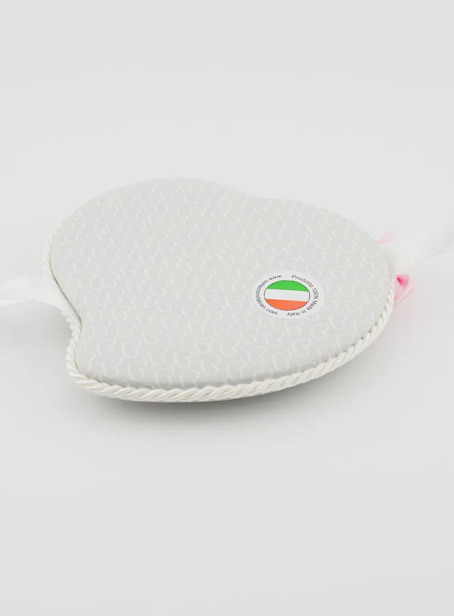 Taufgeschenk Mädchen – Anhänger für Babywiege aus Leder - Engel mit Laterne (pic 4)