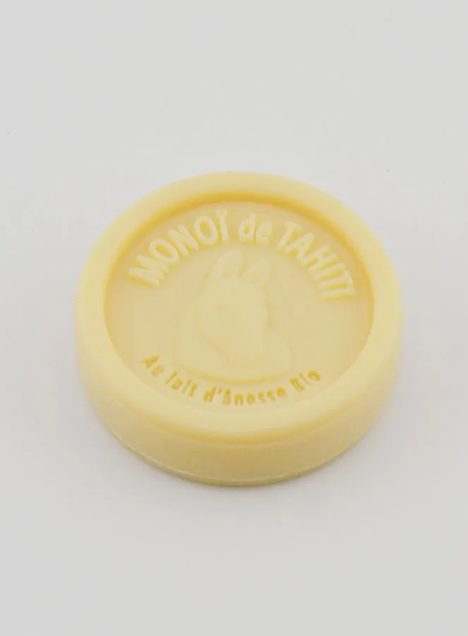 Seife mit Bio Eselsmilch und Monoï aus Tahiti – 25g (pic 3)
