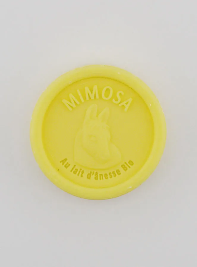 Seife mit Bio Eselsmilch und Mimose – 25g (pic 1)