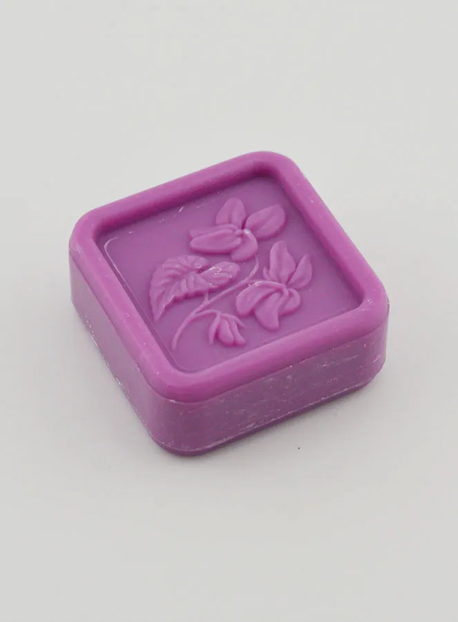 Seife mit Olivenöl und Veilchen - 25g (pic 3)
